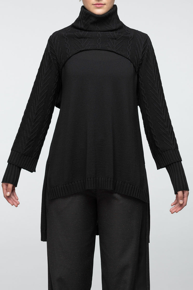 Sonnet Sweater - Merino - Black