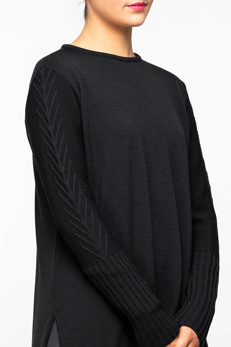 Sonnet Sweater - Merino - Black