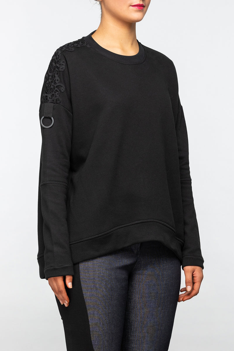 Signature Weekender - Sweatshirt - Black