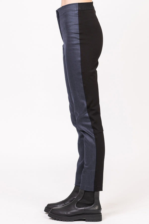Latitude – Slim Fit Pants – Blue Denim Front