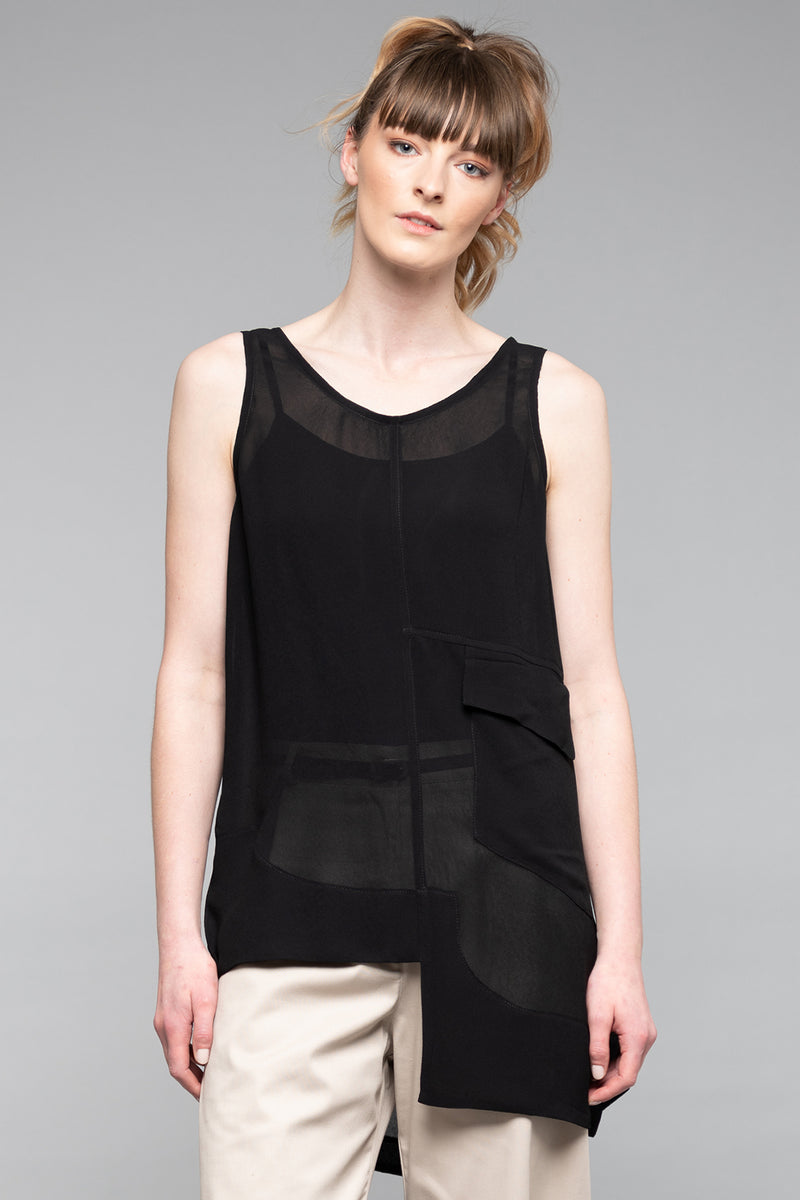 Page One - Summer Top - Black