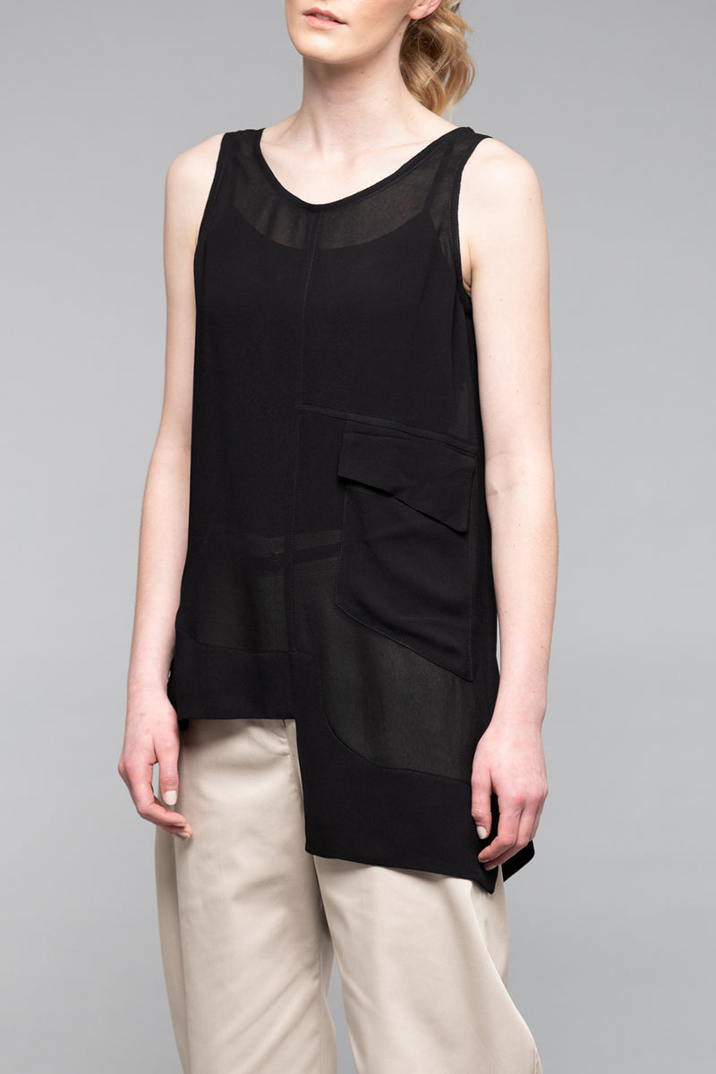 Page One - Summer Top - Black